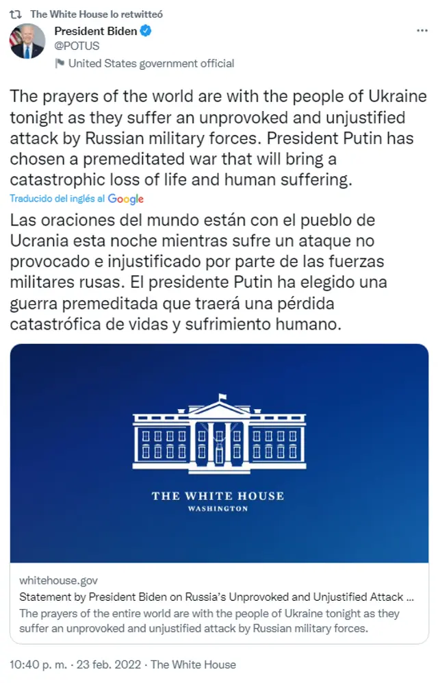 Captura: Twitter.   