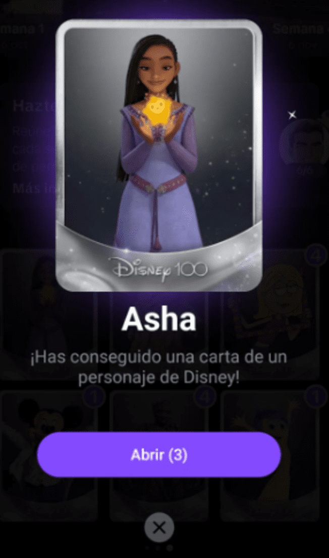 Carta de Asha 