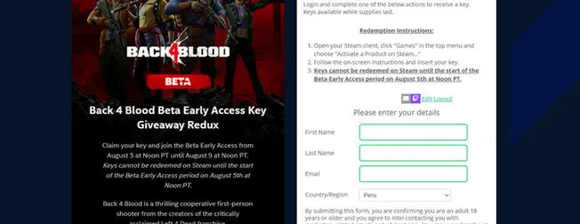 Back 4 Blood: beta com crossplay será habilitado em agosto