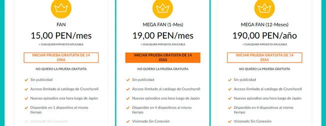 Crunchyroll baixou a sua mensalidade. (Não em Portugal) - Leak