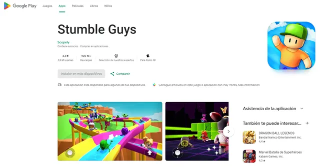 Descargar Stumble Guys - App Oficial & App Modificada