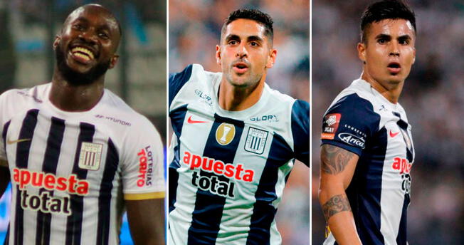 Waterman, Sabbag y Lagos son las bajas de Alianza Lima.   