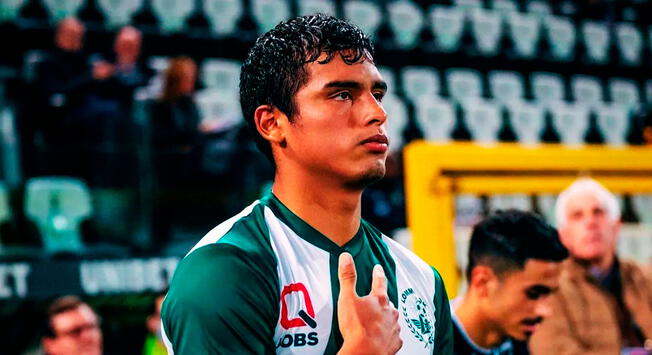 Kluiverth Aguilar en el Lommel SK.   