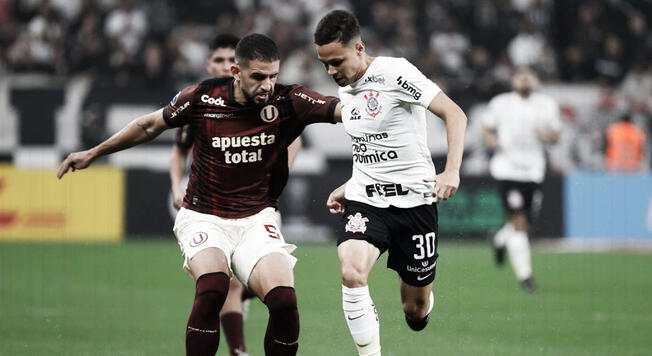 Corinthians derrotó 1 a 0 a Universitario en el partido de ida   
