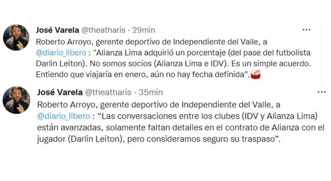Alianza Lima compró un porcentaje del pase de Darlin Leiton   