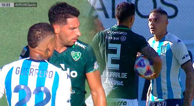 Juan Manuel Insaurralde anuló a Paolo Guerrero.   