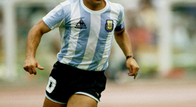Diego Armando Maradona jugó y ganó el mundial de México 86 