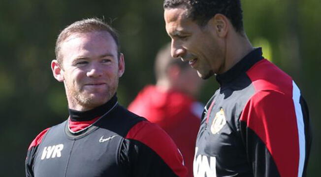 Wayne Rooney y Rio Ferdinand fueron compañeros nueve años en el United.