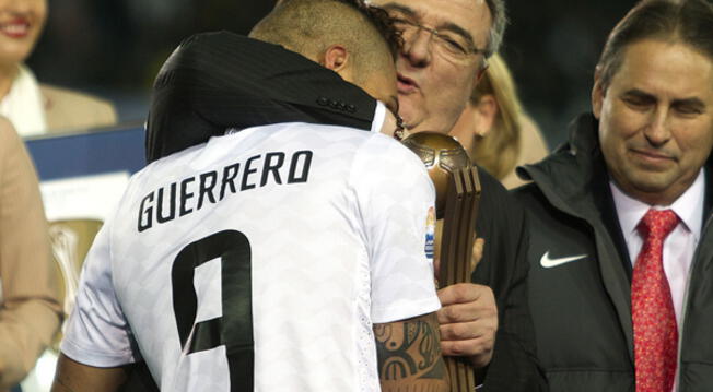 Paolo Guerrero lleva 37 goles con camiseta de Corinthians y está a 9 goles de Carlos Tévez, máximo goleador extranjero del 'Timao'.