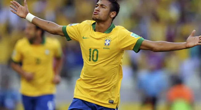 Neymar comandará ataque de Brasil