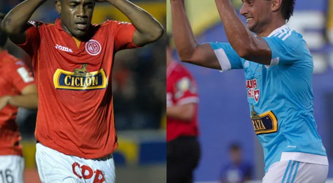 Luis Tejada y César Pereyra son los referentes de ataque de Juan Aurich y Sporting Cristal.