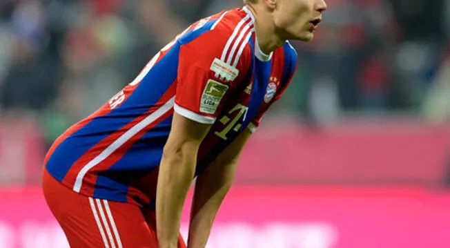 Bayern Múnich: Holger Badstuber se perderá el resto de la temporada por desgarro muscular