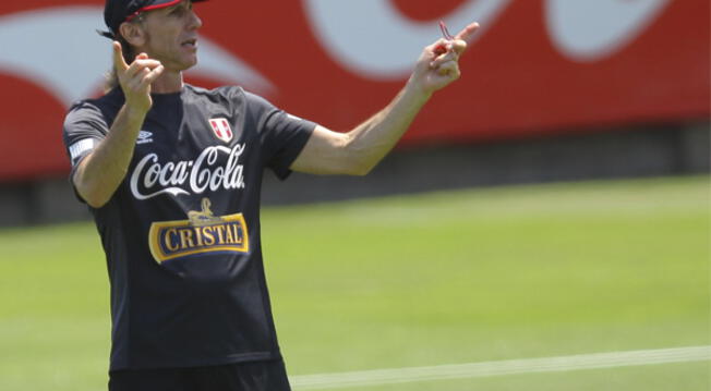 Ricardo Gareca asumió la dirección técnica de la Selección Peruana desde marzo pasado.