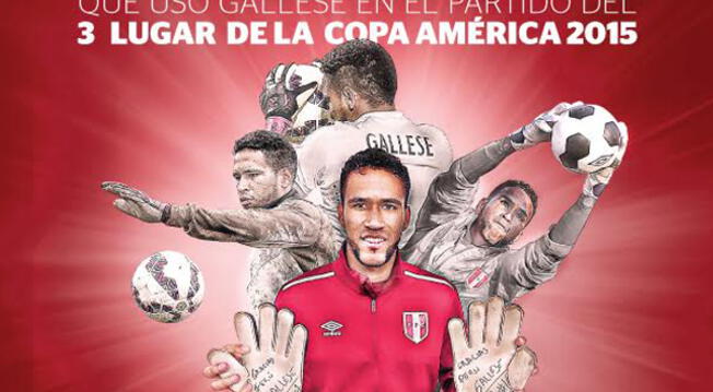 LÍBERO y UMBRO te regalan los guantes de Pedro Gallese con los que obtuvimos el bronce en la Copa América