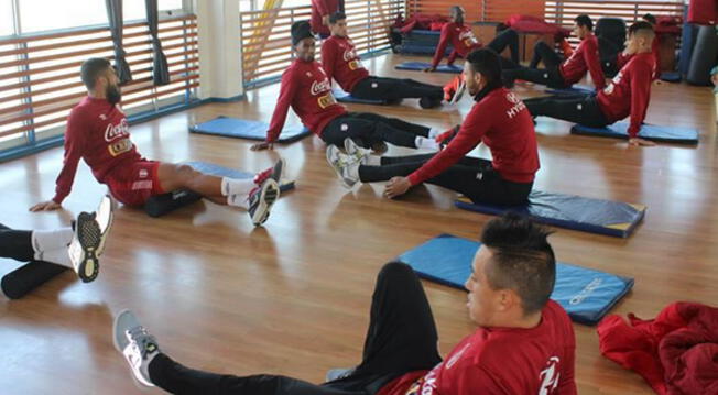 Selección Peruana entrenó en su hotel con miras a amistoso ante Colombia