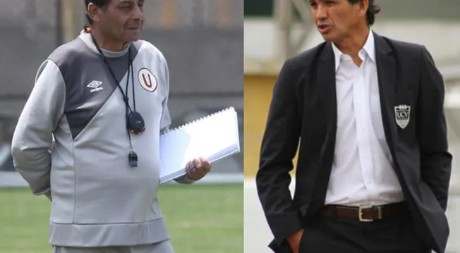 Universitario vs. César Vallejo: Roberto Chale y Franco Navarro, un duelo picante entre técnicos