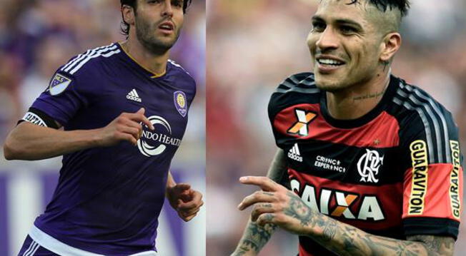 Kaká podría arreglar seis meses por Flamengo y coincidiría con Paolo Guerrero. 