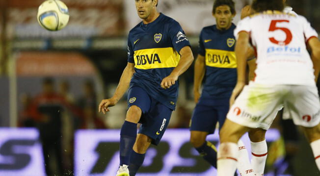 Pablo Pérez es titular indiscutible en Boca Juniors.