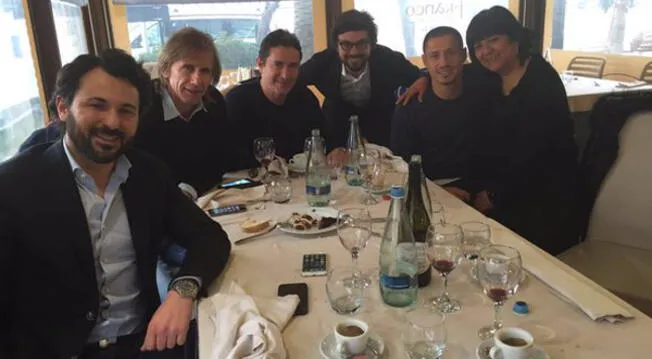 Gianluca Lapadula finalmente se reunió con Ricardo Gareca en Italia