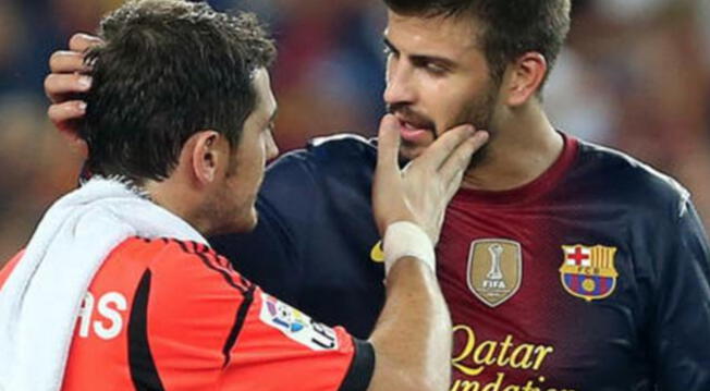 Casillas terminó vacilando a Piqué en las redes sociales.