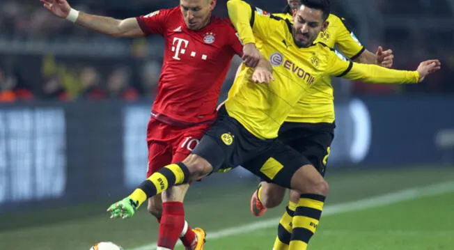 Bayern Múnich empató 0-0 ante Borussia Dortmund por Bundesliga.