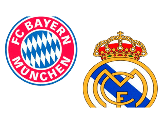 Real Madrid vs. Bayern Múnich por un jugador de Real Madrid 