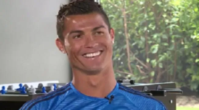 Cristiano Ronaldo no pudo evitar reirse cuando le preguntaron por Rafa Benítez.