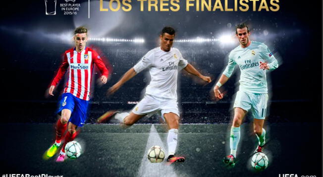 Cristiano Ronaldo, Gareth Bale y Antoine Griezmann descartan a Lionel Messi como mejor jugador de Europa