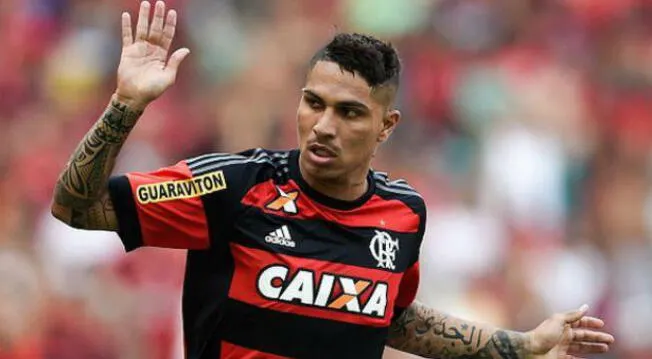 Paolo Guerrero quiere marcar hoy el gol 12 mil del Flamengo.