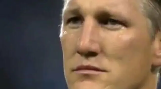Selección alemana: Bastian Schweinsteiger y el conmovedor llanto en su despedida.