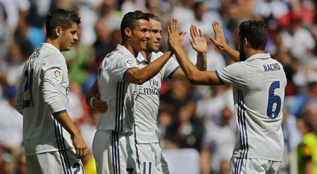 Real Madrid vs. Osasuna: Cristiano Ronaldo abrió la cuenta en el Santiago Bernabéu 
