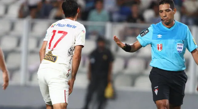 Universitario pasó las de Caín con el juez, quien dirigirá por primera vez el partido más importante del fútbol peruano. 