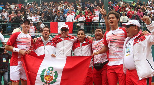 Copa Davis: Nicolás Álvarez celebró a lo grande regresó de Perú al Grupo I.
