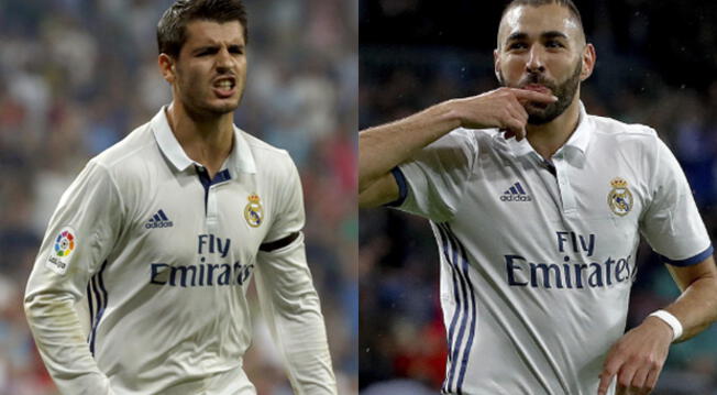 Debate en Real Madrid por quien debe ser titular, Álvaro Morata vs. Karim Benzema 
