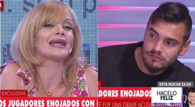 Eliana Guercio habló por su esposo Sergio Romero en programa de su país.