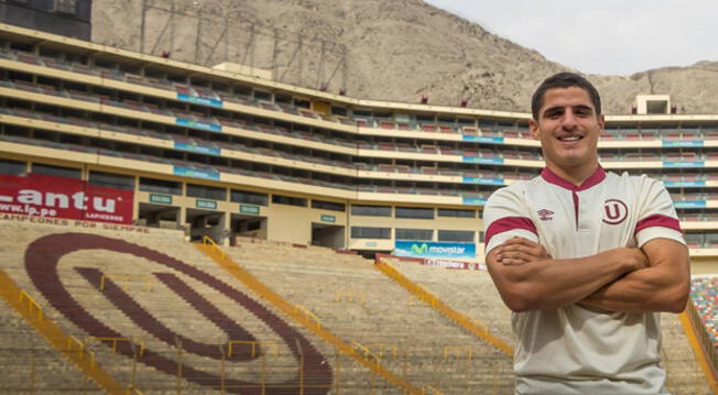 Aldo Corzo jugará en Universitario hasta diciembre del 2018.