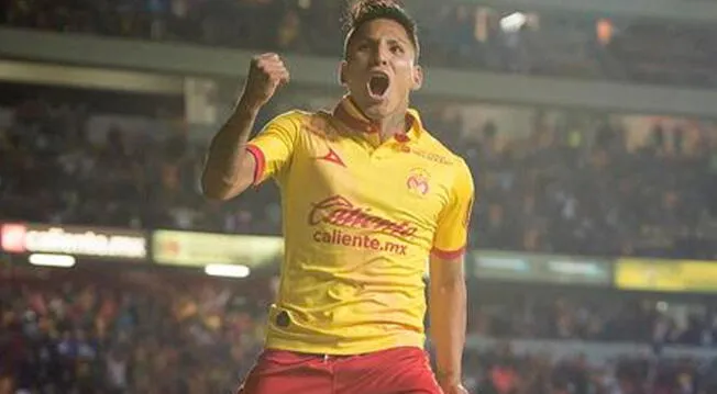 Raúl Ruidíaz celebra su gol a Tijuana
