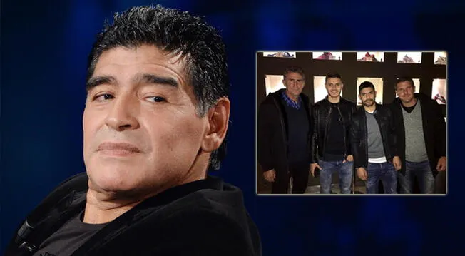 Diego Armando Maradona llama "traidor" a Edgardo Bauza por reunirse con Mauro Icardi
