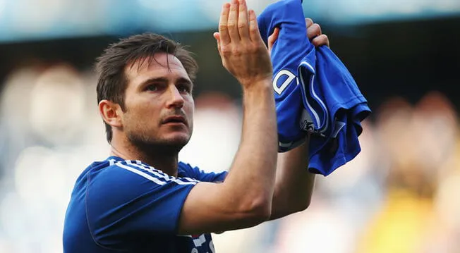 Frank Lampard durante su etapa en el Chelsea.