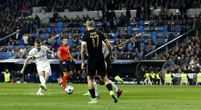 Champions League: así fue la victoria por 3-1 del Real Madrid sobre el Napoli | VIDEO