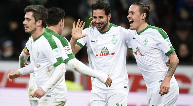Werder Bremen: Claudio Pizarro anotó su gol 191 en la Bundesliga