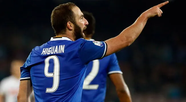 En el Juventus vs. Napoli, Gonzalo Higuaín anotó un doblete.