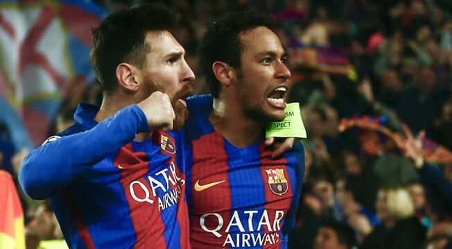 Lionel Messi y Neymar juegan juntos en el Barcelona desde el 2013