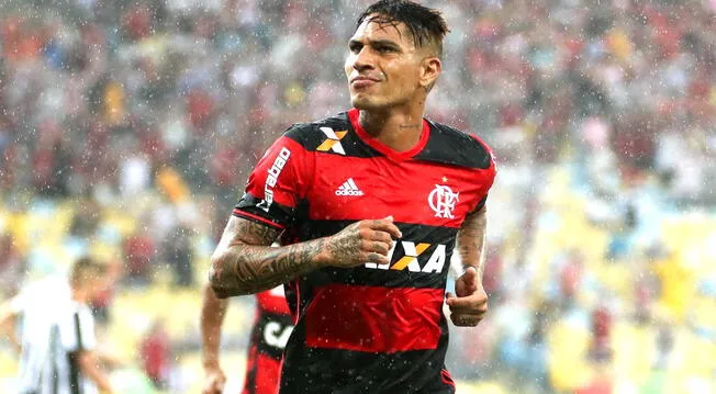 Paolo Guerrero marcó el gol número 200 del Flamengo en la Copa Libertadores