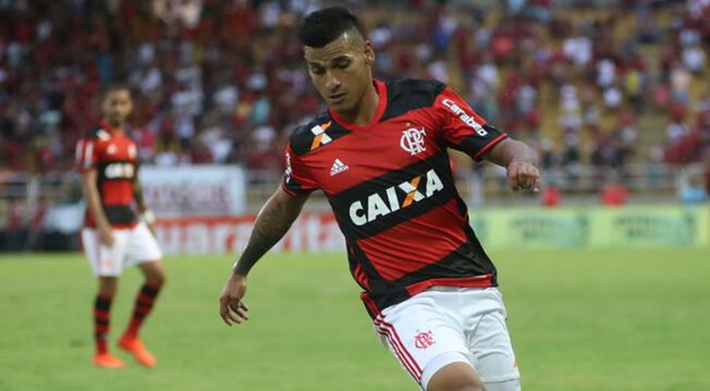 Miguel Trauico tiene dos goles con la camiseta del Flamengo en la Copa Libertadores.