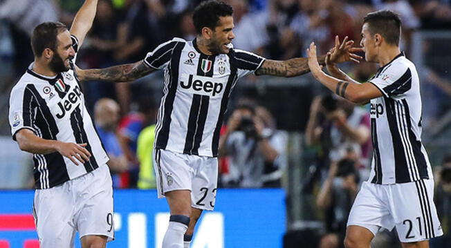 Juventus venció 2-0 a la Lazio en la final de la Copa Italia.