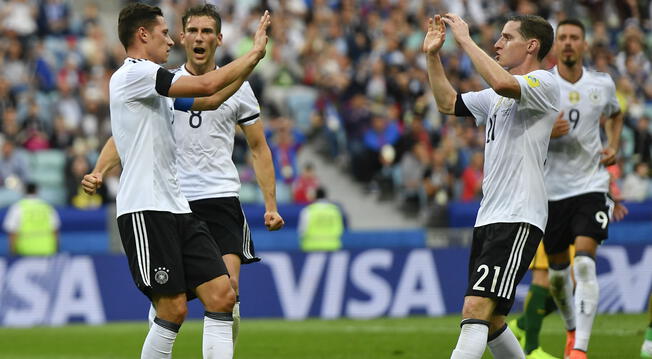 Copa Confederaciones 2017: revive el triunfo por 3-2 de Alemania sobre Australia