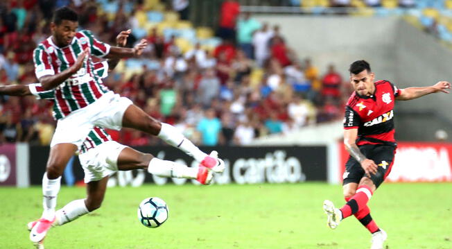 Flamengo: golazo de Miguel Trauco fue elegido como el mejor de la fecha en Brasil