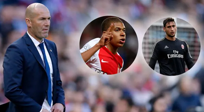 Zidane confirmó la llegada de Mbappé y Donnarumma aunque no señaló si será esta temporada o la próxima