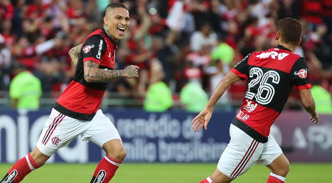 El último domingo, Paolo Guerrero marcó su segundo gol de tiro libre con el Flamengo. 
